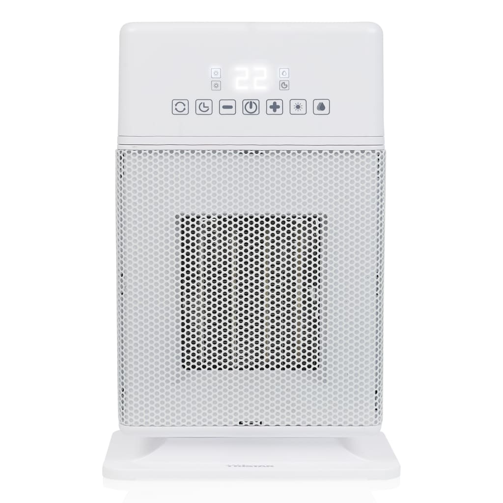 vidaXL Kachel KA-5266 keramisch 2-in-1 1800 W wit