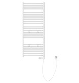 vidaXL Badkamerradiator met timer 120x50x15 cm wit