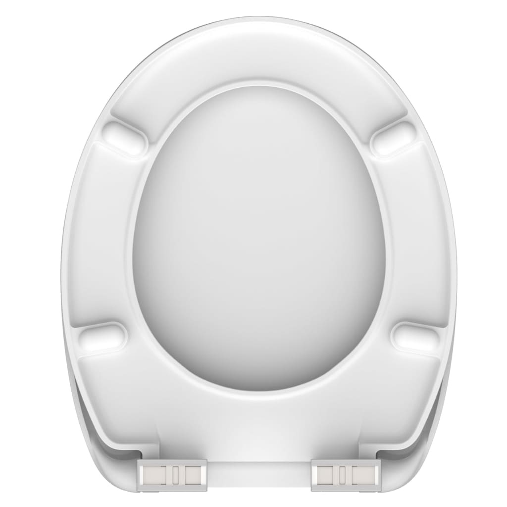 vidaXL Toiletbril met soft-close YIN & YANG