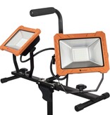 vidaXL Werklamp op statief LED 78x22x100-170 cm