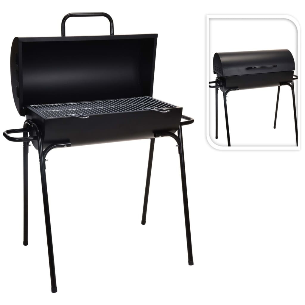 vidaXL Houtskoolbarbecue cilinder diameter 33 cm