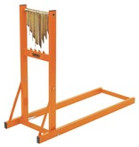 vidaXL Zaagbok 150 kg oranje