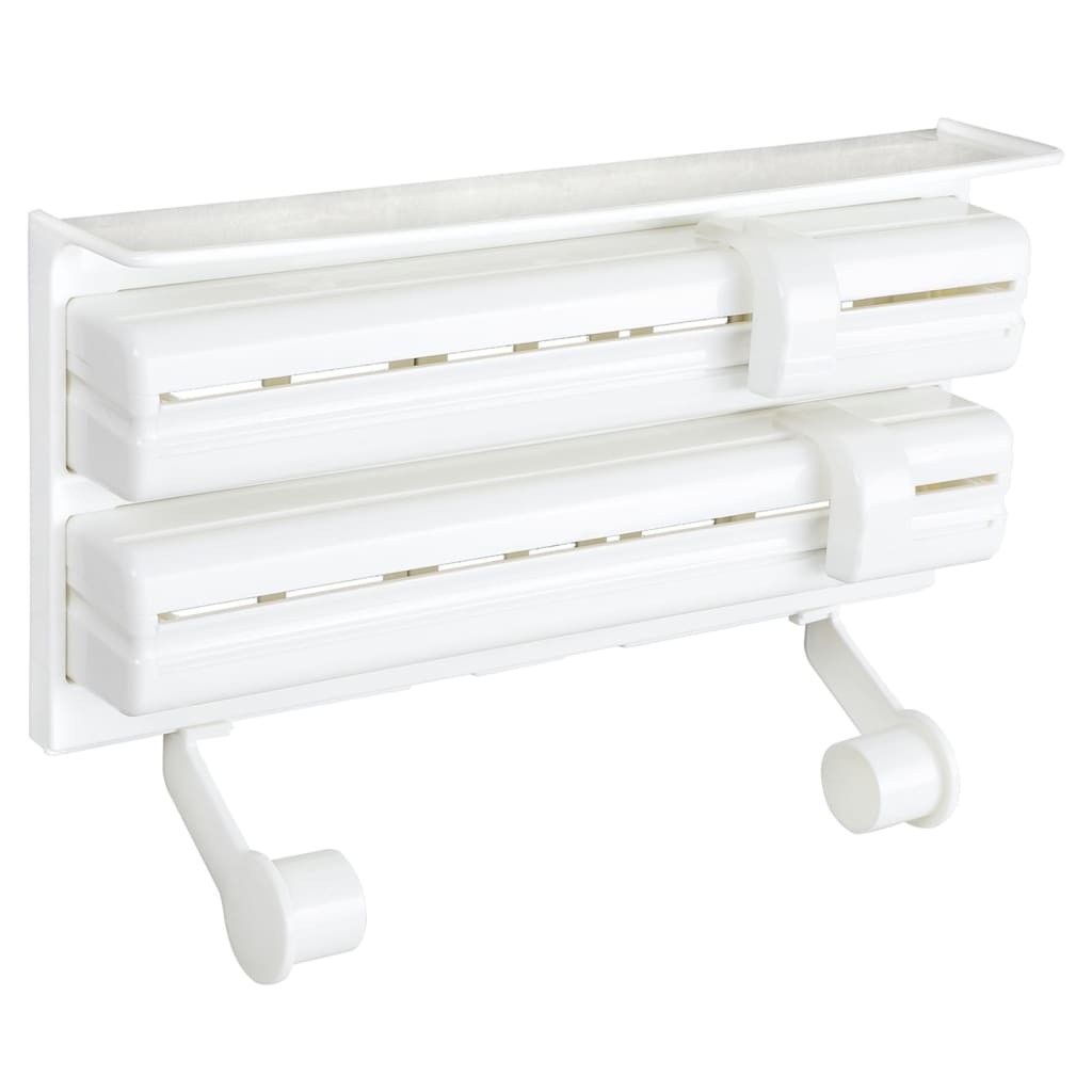 VidaXL Rolhouder wandmontage wit