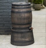 vidaXL Regentonstandaard met hout-look 30,5x58 cm bruin
