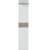 vidaXL Kapstokpaneel Malou 39x29,9x19,46 cm nelson eikenkleurig wit