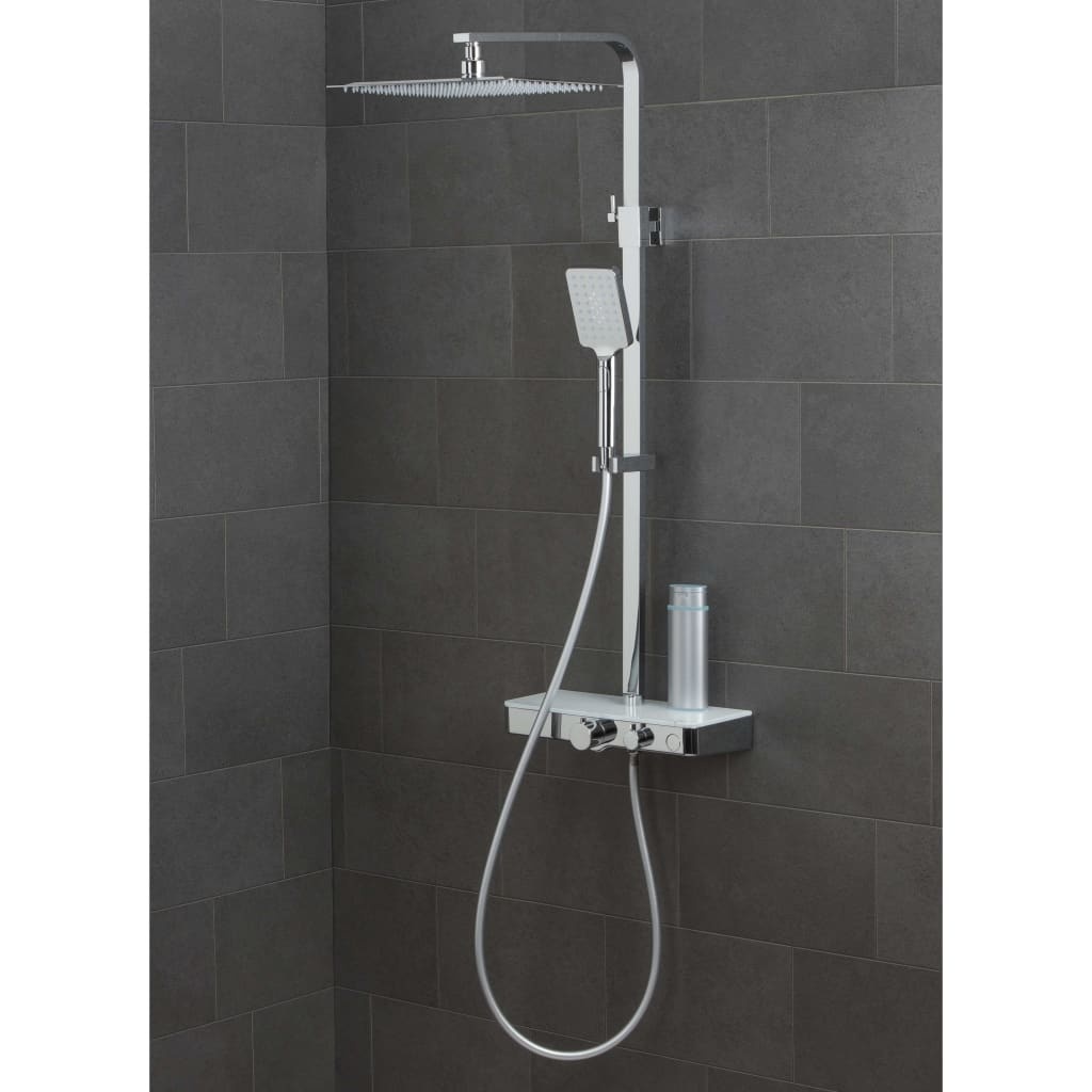 VidaXL Douchesysteem OCEAN thermostatisch