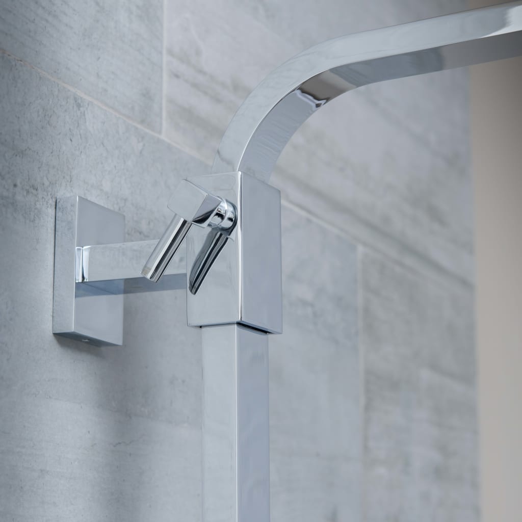 VidaXL Douchesysteem SUMBA dubbel thermostatisch