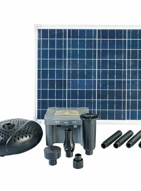 vidaXL SolarMax 2500 set met zonnepaneel, pomp en accu