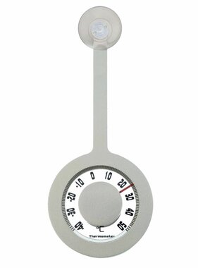 vidaXL Buitenthermometer hangend 7,2x16 cm