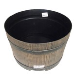 vidaXL Standaard voor regenton met hout-look 45x28,5 cm bruin