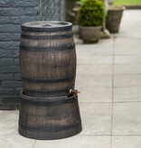 vidaXL Standaard voor regenton met hout-look 45x28,5 cm bruin