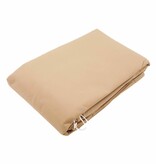 vidaXL Winterhoes met rits 70 g/m² 3x2,5x2,5 m beige