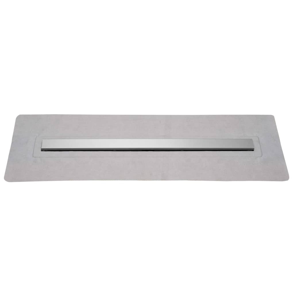VidaXL Doucheafvoer met roestvrijstalen deksel 95,5 cm