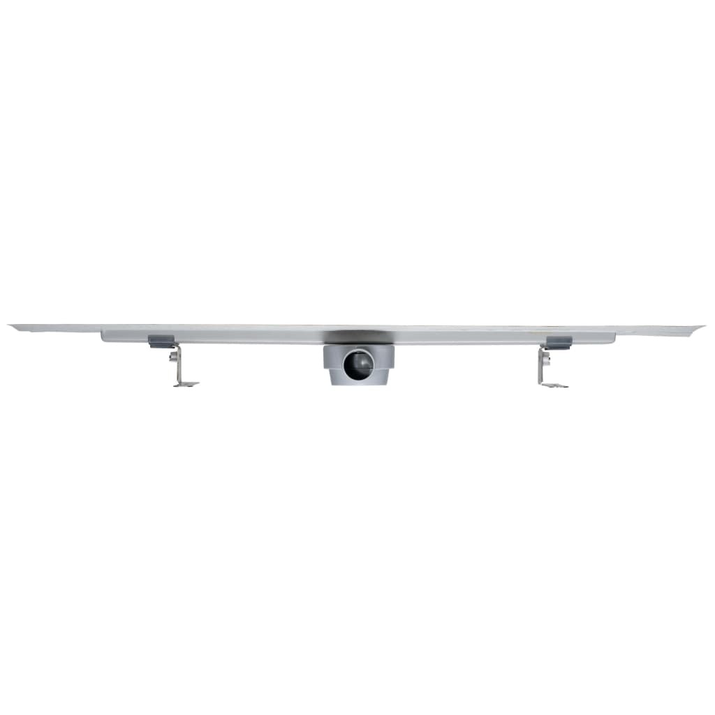 VidaXL Doucheafvoer met roestvrijstalen deksel 95,5 cm