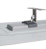 VidaXL Doucheafvoer met roestvrijstalen deksel 95,5 cm