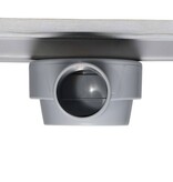 VidaXL Doucheafvoer met roestvrijstalen deksel 95,5 cm