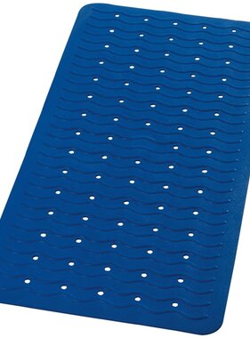 vidaXL Badmat anti-slip Playa 80x38 cm neon blauw 68303