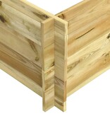 vidaXL Plantenbak verhoogd 150x100x40 cm geïmpregneerd hout