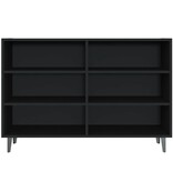 VidaXL Dressoir 103,5x35x70 cm spaanplaat zwart