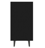 VidaXL Dressoir 103,5x35x70 cm spaanplaat zwart