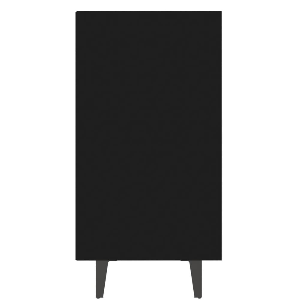 VidaXL Dressoir 103,5x35x70 cm spaanplaat zwart