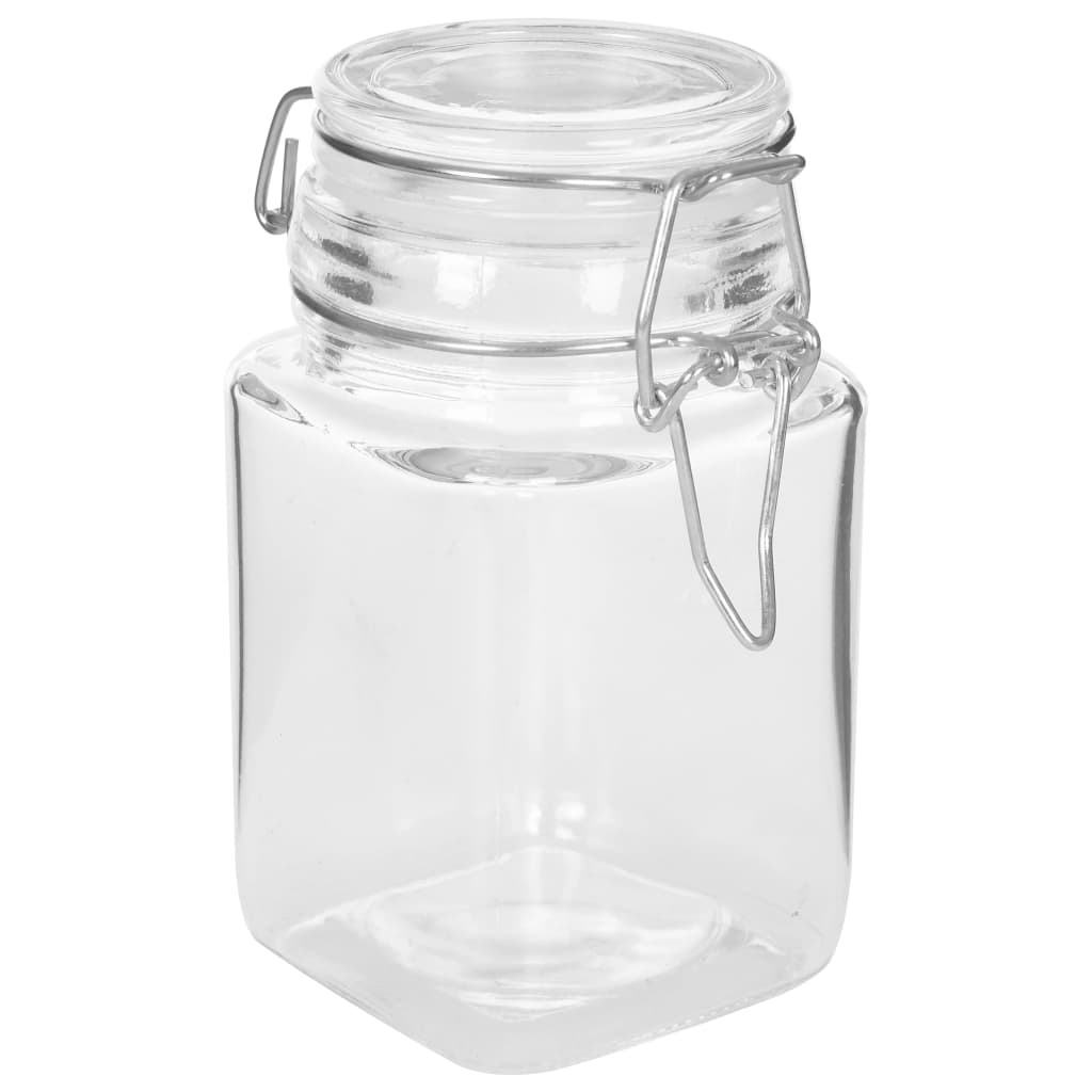 vidaXL Jampotten met sluiting 12 st 260 ml glas