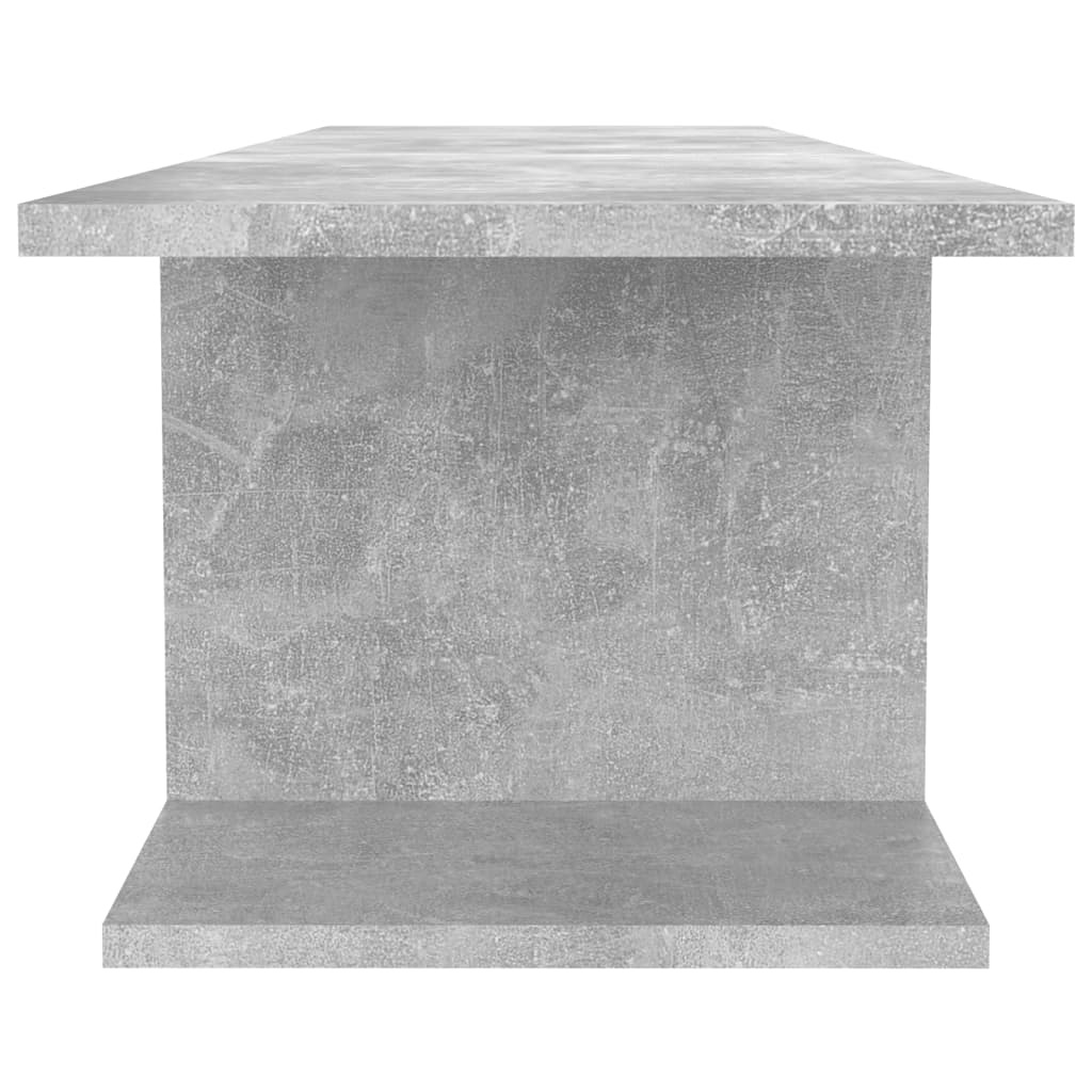 Tv-wandmeubel 103x30x26,5 cm betongrijs