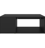 VidaXL Salontafel 90x67x33 cm spaanplaat zwart