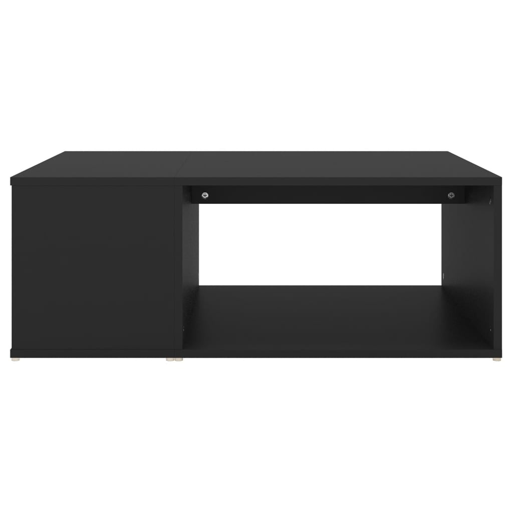 VidaXL Salontafel 90x67x33 cm spaanplaat zwart