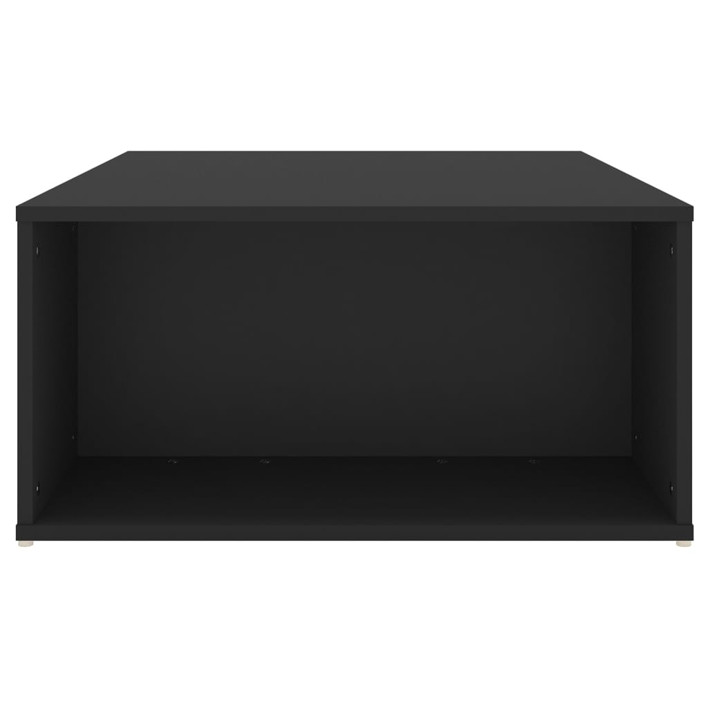 vidaXL Salontafel 90x67x33 cm spaanplaat zwart