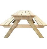 VidaXL Picknicktafel 150x135x71,5 cm hout