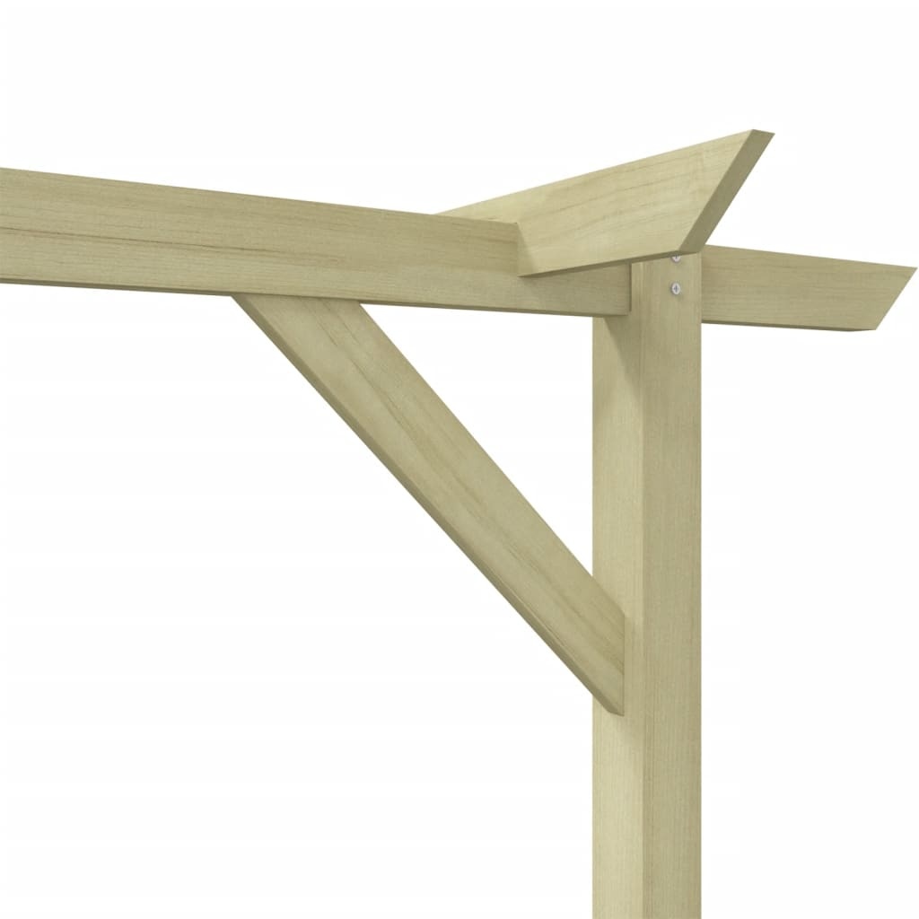 vidaXL Pergola 400x40x205 cm hout