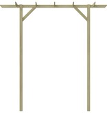 vidaXL Pergola 200x40x205 cm hout