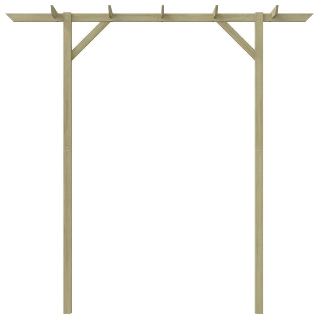 vidaXL Pergola 200x40x205 cm hout