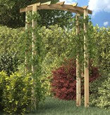 vidaXL Tuinboog 150x60x210 cm hout