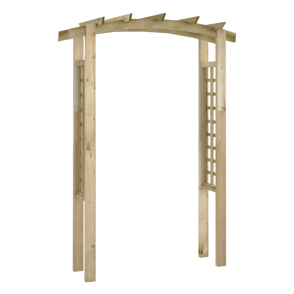 vidaXL Tuinboog 150x60x210 cm hout