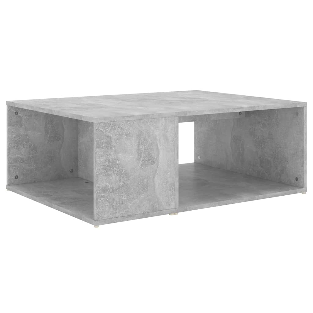 VidaXL Salontafel 90x67x33 cm spaanplaat betongrijs