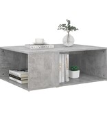 VidaXL Salontafel 90x67x33 cm spaanplaat betongrijs