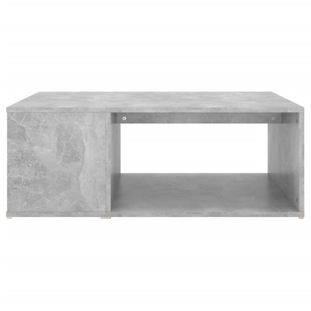 VidaXL Salontafel 90x67x33 cm spaanplaat betongrijs