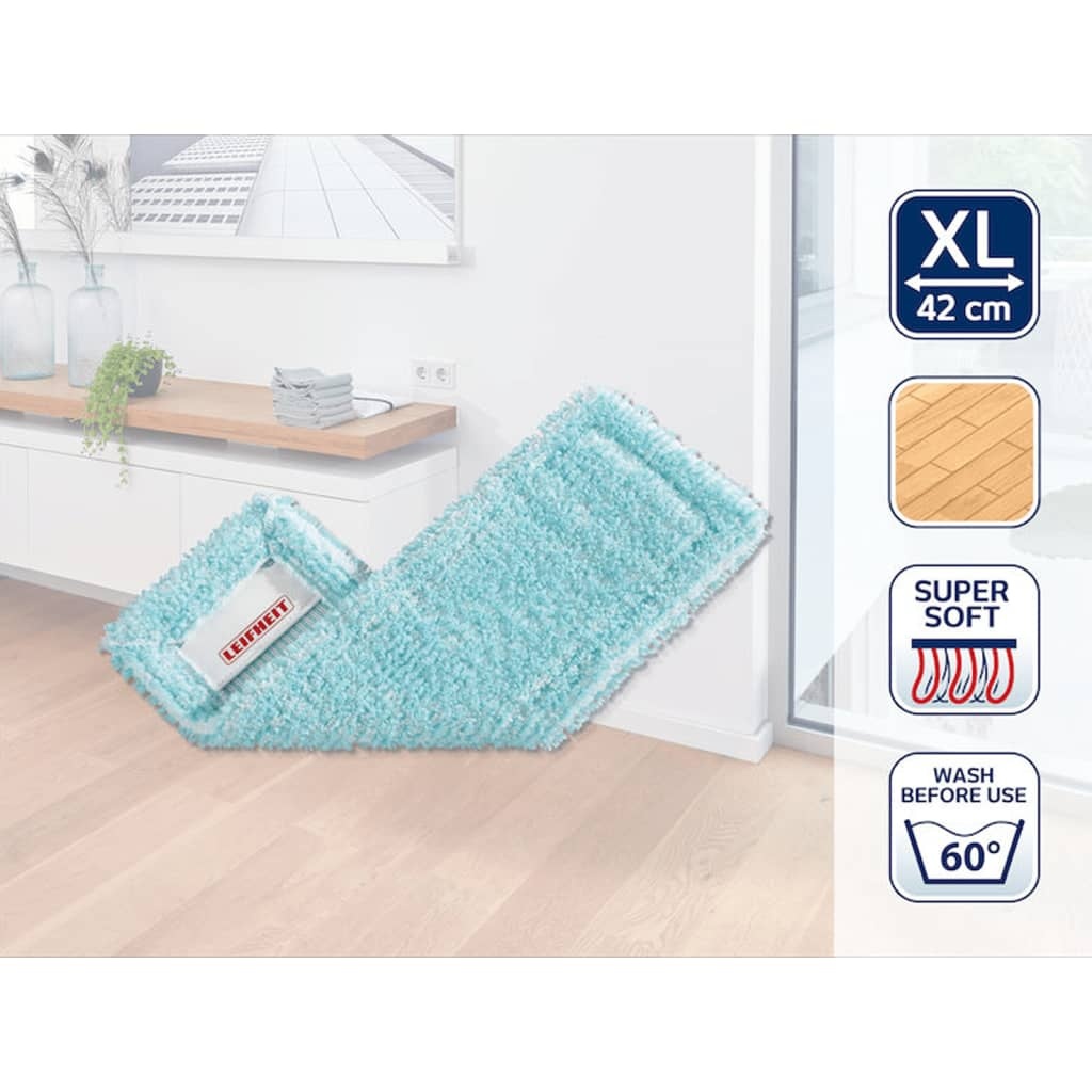 vidaXL Mopdoek Profi Extra Soft blauw 55116