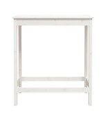 VidaXL Bartafel 100x50x110 cm massief grenenhout wit