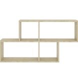 VidaXL Wandschap 100x18x53 cm spaanplaat sonoma eikenkleurig