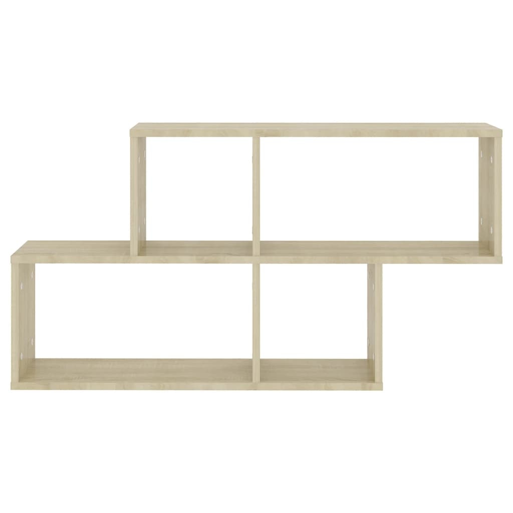 VidaXL Wandschap 100x18x53 cm spaanplaat sonoma eikenkleurig