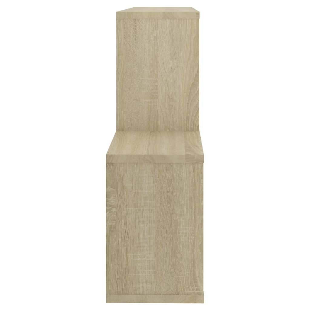 VidaXL Wandschap 100x18x53 cm spaanplaat sonoma eikenkleurig