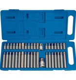 vidaXL Zeshoekige, Torx & spline bit set 40-delig TX-STAR 33323