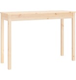 VidaXL Wandtafel 110x40x75 cm massief grenenhout
