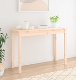 VidaXL Wandtafel 110x40x75 cm massief grenenhout