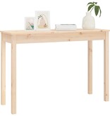 VidaXL Wandtafel 110x40x75 cm massief grenenhout