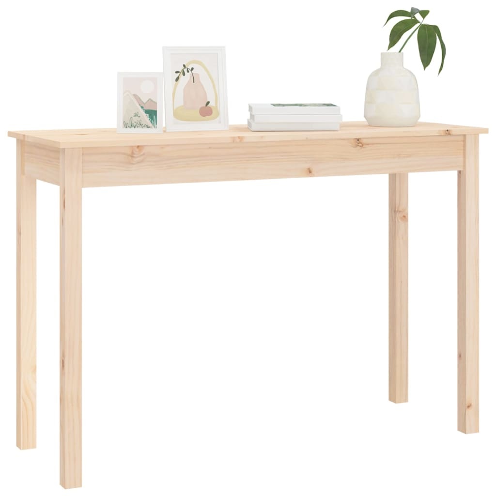 VidaXL Wandtafel 110x40x75 cm massief grenenhout