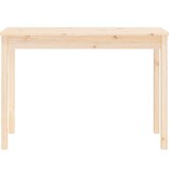 VidaXL Wandtafel 110x40x75 cm massief grenenhout